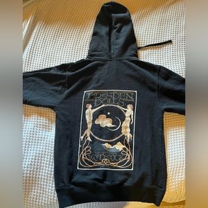 Dresden Dolls Band Sweatshirt from Woodstock Show - Black - Size Small